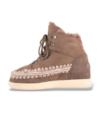 Mou Stivaletti in pelle New Inner Wedge taupe