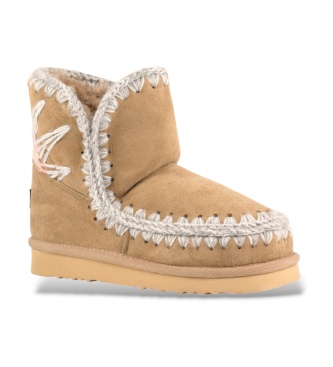 Mou Bottines en cuir Eskimo 18 Sun beige