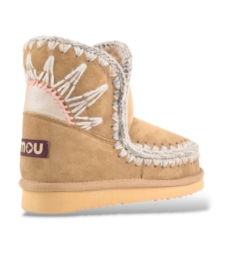 Mou Bottines en cuir Eskimo 18 Sun beige