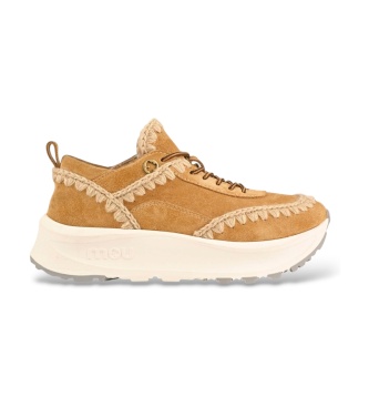 Mou Pantofole in pelle Speed Eskimo marrone