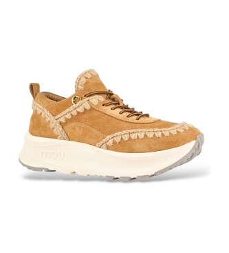 Mou Pantofole in pelle Speed Eskimo marrone