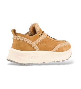 Mou Pantofole in pelle Speed Eskimo marrone