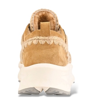 Mou Pantofole in pelle Speed Eskimo marrone