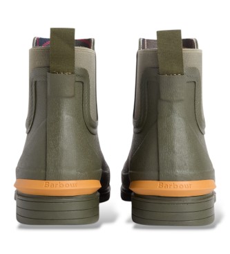 Barbour Botines Abbeyfield Welly verde oscuro