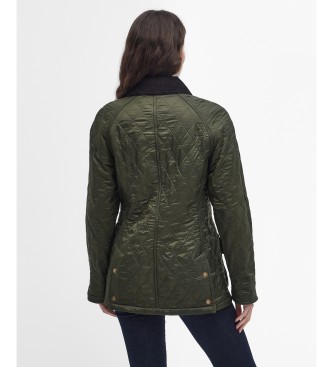 Barbour Chaqueta Beadnell Polarquilt verde oliva