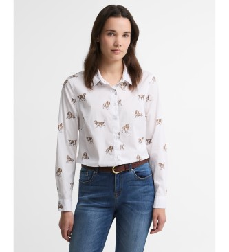 Barbour Hemd Brambles weiß