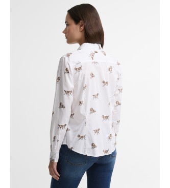 Barbour Hemd Brambles weiß