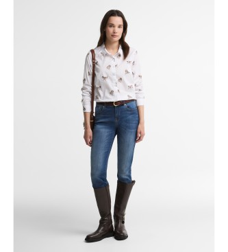 Barbour Hemd Brambles weiß