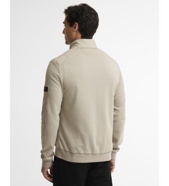Barbour Bluza Collins Baffle w kolorze beżowym