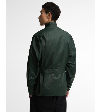 Barbour Chaqueta Distressed 90th Anniversary A7 verde oscuro