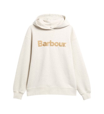Barbour Sudadera con capucha Hartland gris claro