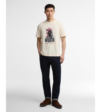 Barbour Camiseta SMQ Rainey blanco roto