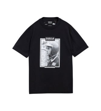 Barbour Camiseta SMQ Ramshaw preto