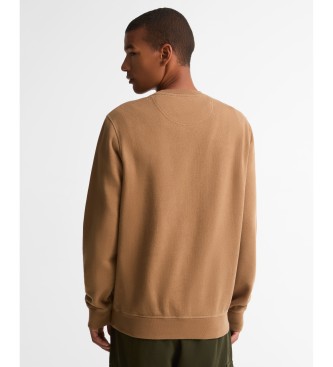 Barbour Brown Prep logo sweatshirt