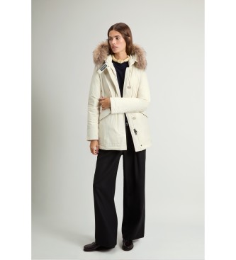 Woolrich Parka Luxury Ártico Guaxinim bege