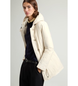 Woolrich Parka Luxury Ártico Guaxinim bege