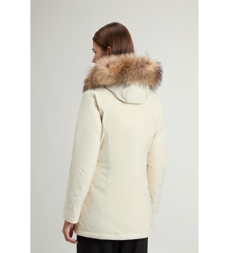 Woolrich Parka Luxury Ártico Guaxinim bege