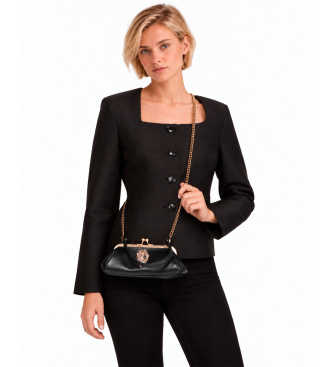 Kurt Geiger Kensington taske i sort skind