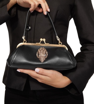 Kurt Geiger Kensington taske i sort skind