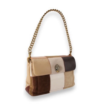 Kurt Geiger Celia taske i beige læder