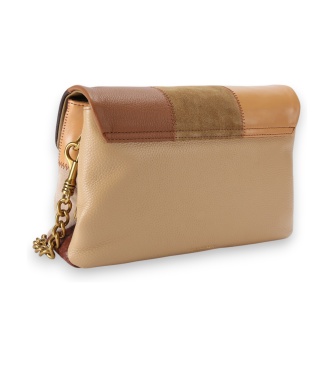 Kurt Geiger Celia taske i beige læder