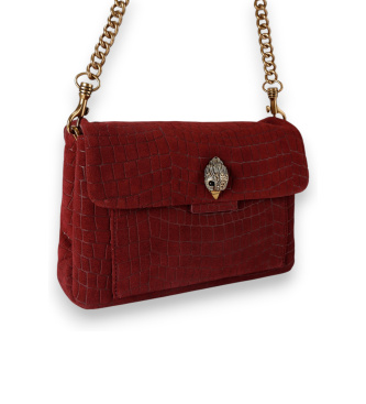Kurt Geiger Borsa a spalla Celia bordeaux