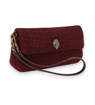 Kurt Geiger Borsa a spalla Pickle bordeaux