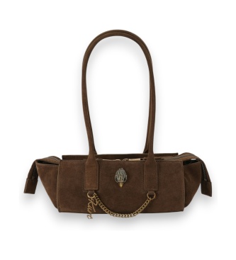 Kurt Geiger Borsa a spalla Sloane Eastwest marrone