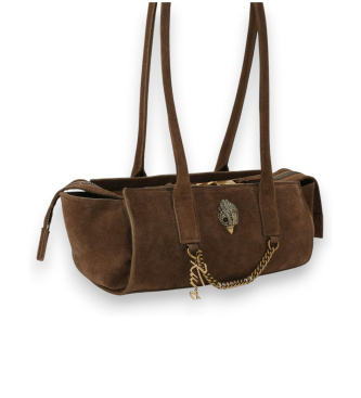 Kurt Geiger Borsa a spalla Sloane Eastwest marrone