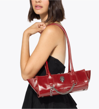 Kurt Geiger Borsa a spalla Sloane Eastwest rossa