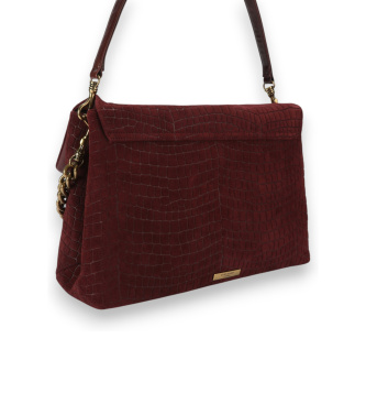 Kurt Geiger Borsa a spalla XL Celia bordeaux