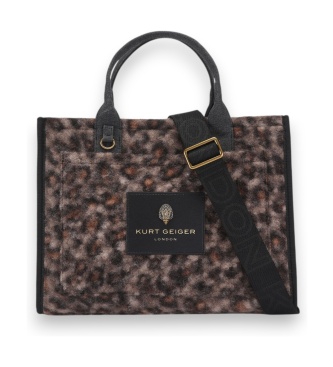 Kurt Geiger Borsa tote Holborn marrone medio
