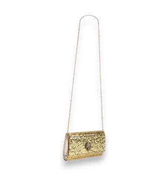 Kurt Geiger Party Eagle Drench guld håndtaske