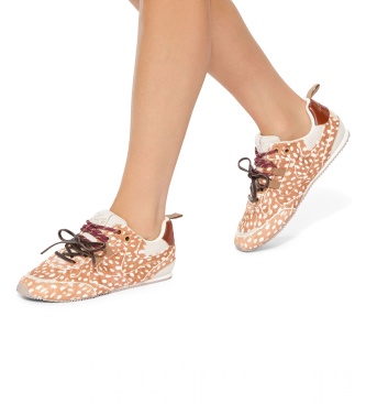 Kurt Geiger Beige Slim Runner Sneaker