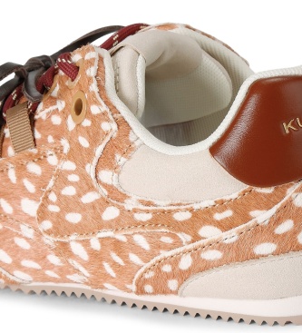 Kurt Geiger Beige Slim Runner Sneaker