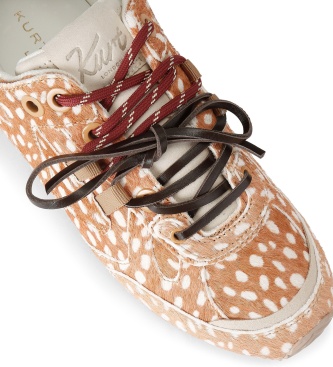 Kurt Geiger Beige Slim Runner Sneaker