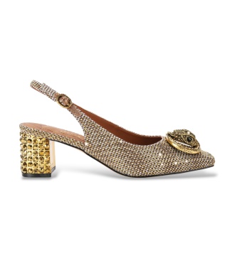 Kurt Geiger Guldfarvede chelsea-støvler