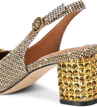 Kurt Geiger Guldfarvede chelsea-støvler