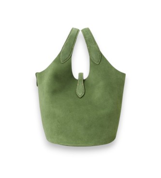 Polo Ralph Lauren Sac tote bandoulière Polo Play en daim vert