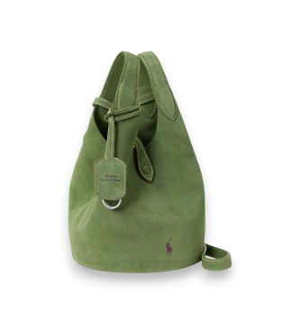 Polo Ralph Lauren Sac tote bandoulière Polo Play en daim vert