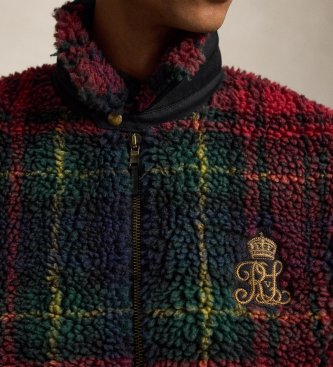Polo Ralph Lauren Veste polaire coupe Relaxed rouge, vert