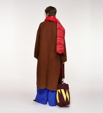 Essentiel Antwerp Manteau Réversible Kelp marron