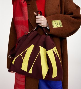 Essentiel Antwerp Manteau Réversible Kelp marron