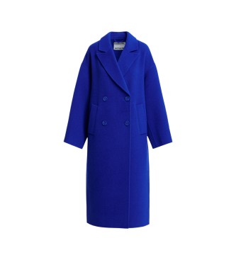 Essentiel Antwerp Manteau Réversible Kelp bleu