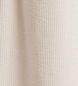Essentiel Antwerp Bermuda en velours côtelé Kigi blanc cassé