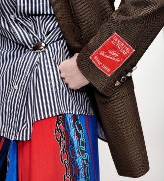 Essentiel Antwerp Blazer Doble Botonadura Kit2 marrón