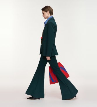 Essentiel Antwerp Blazer Ajusté Knightly vert foncé