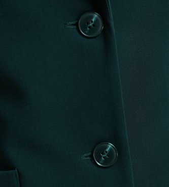 Essentiel Antwerp Blazer Ajusté Knightly vert foncé