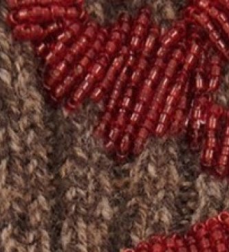 Essentiel Antwerp Klover Socken mit Stickerei, braun