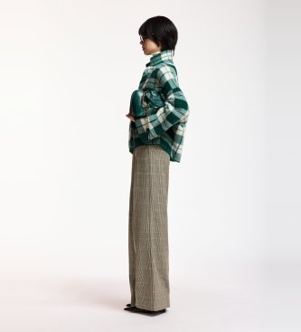 Essentiel Antwerp Karierter Cardigan Karreau